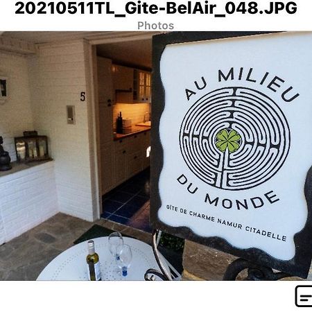 Gite De Charme Au Milieu Du Monde Namur Exterior photo